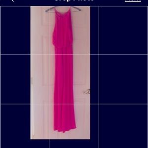 Stunning fuchsia pink jumpsuit by Lush size medium…PERFECT CONDITION…worn once